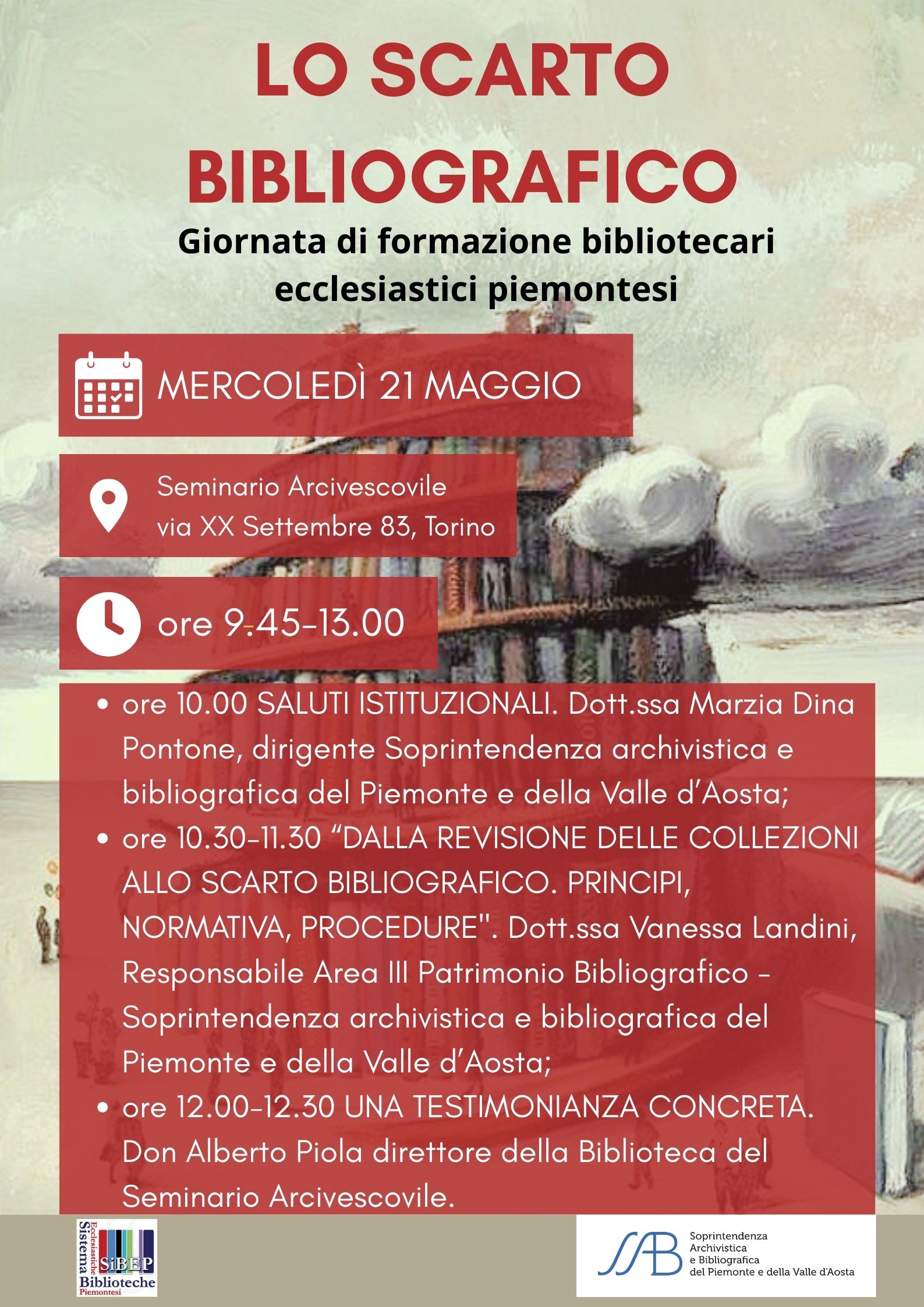 Bibliotecari ecclesiastici del Piemonte