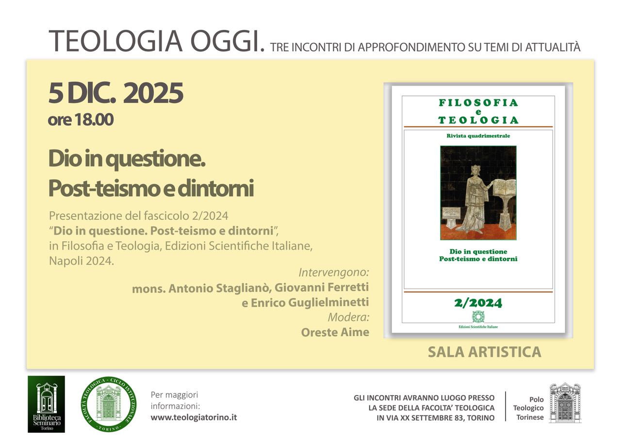 Teologia Oggi 2025